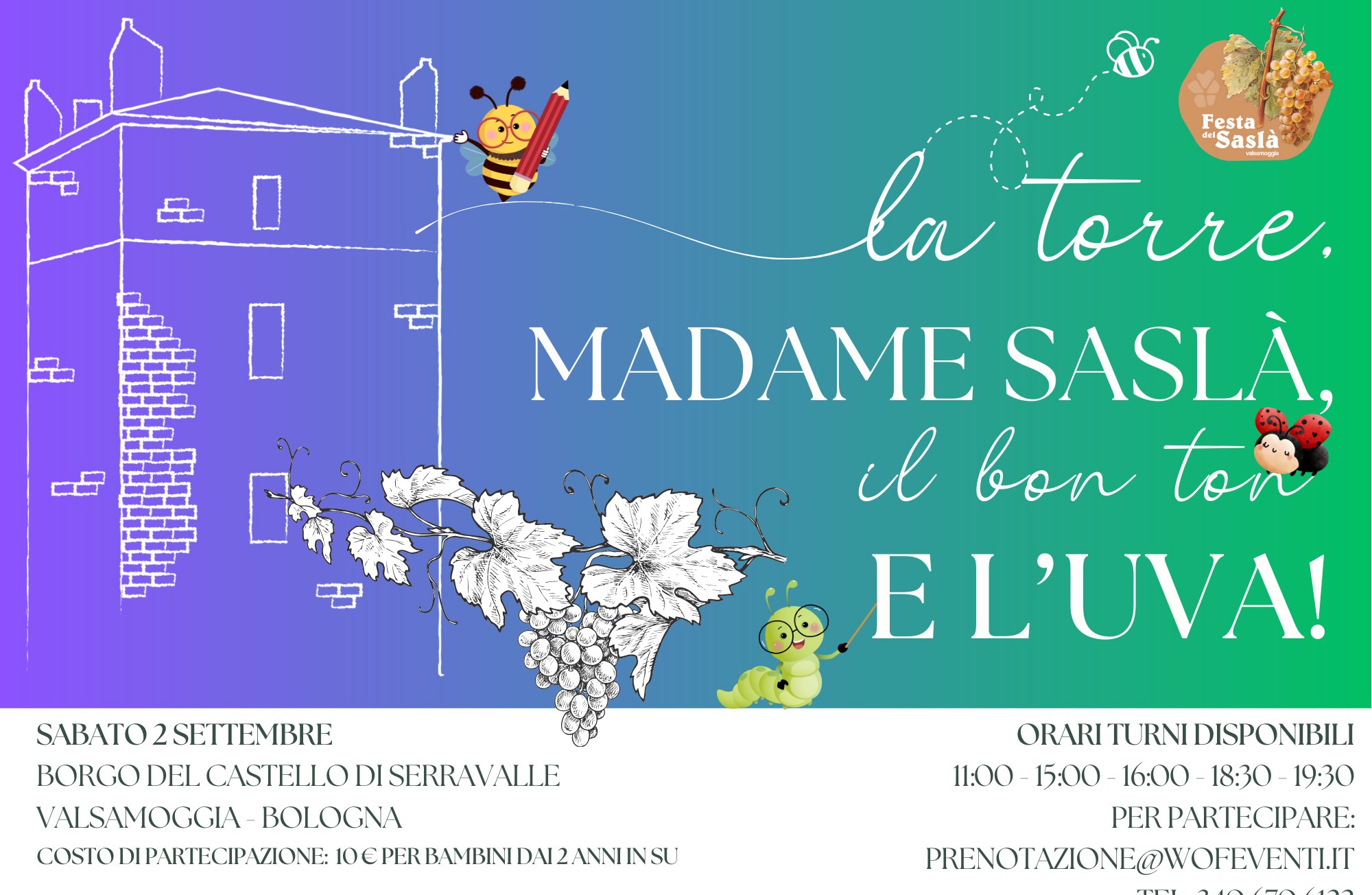 BAMBINI E FAMIGLIE AL BORGO DI SERRAVALLE
